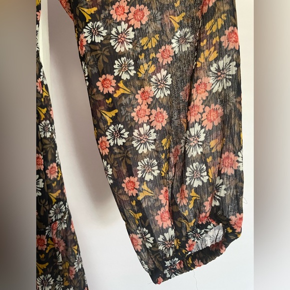 Loft Floral Dress Size 4 - Picture 6 of 8